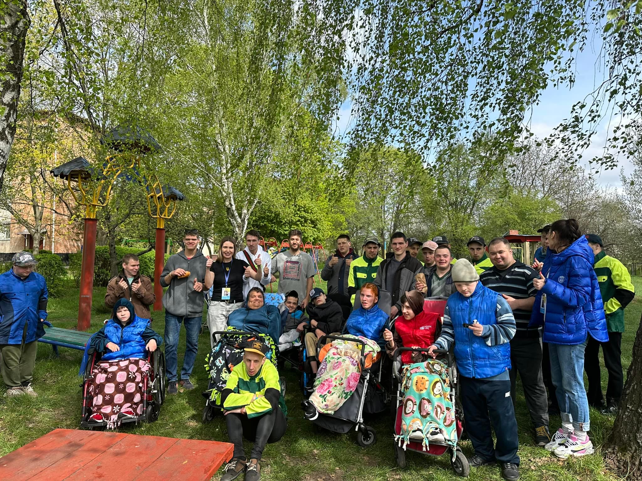  Easter-themed workshop and barbecue for the residents of Nizhyn Children's Boarding School